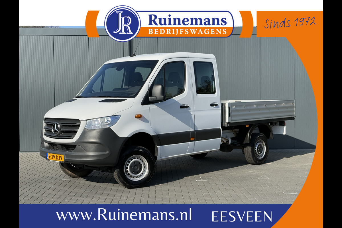 Mercedes-Benz Sprinter 314 CDI 4X4 / PICK-UP / DOKA / DUBBEL CABINE / AIRCO / CRUISE / APPLE CARPLAY / 6 PERSOONS / ZEER NETJES