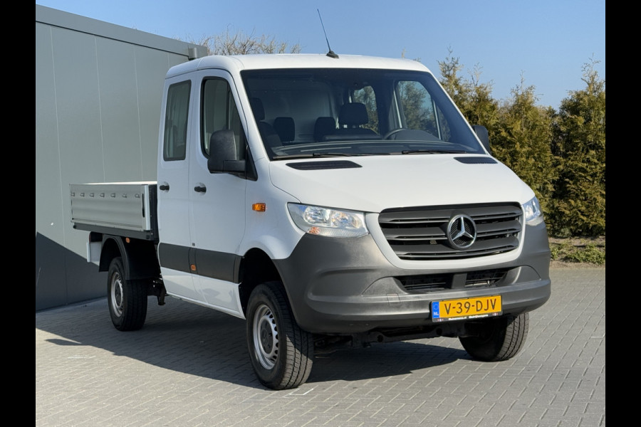 Mercedes-Benz Sprinter 314 CDI 4X4 / PICK-UP / DOKA / DUBBEL CABINE / AIRCO / CRUISE / APPLE CARPLAY / 6 PERSOONS / ZEER NETJES