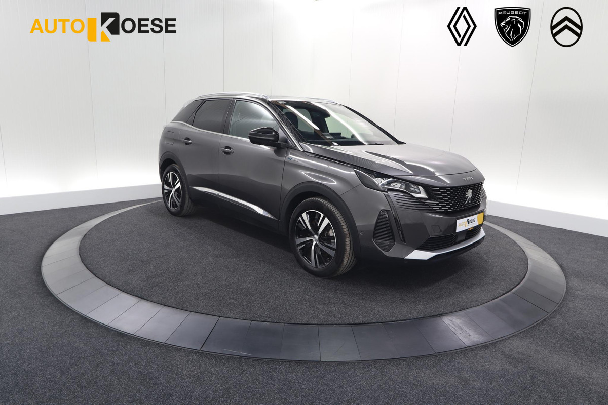 Peugeot 3008 1.6 PHEV HYbrid4 300 GT | Elektrisch Panoramadak | Dodehoekdetectie | Camera | Navigatie