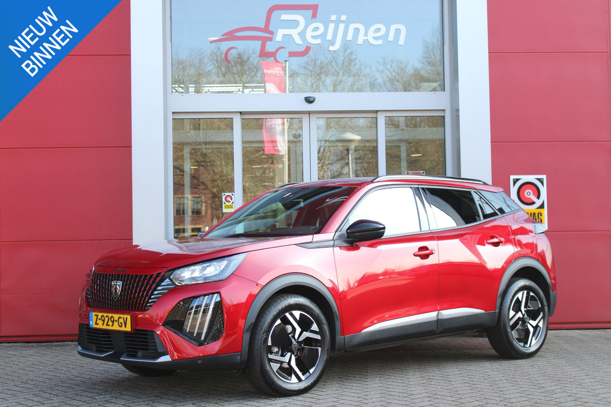 Peugeot 2008 1.2 100PK ALLURE | DRAADLOZE APPLE CARPLAY/ANDROID AUTO | ACHTERUITRIJ CAMERA | PARKEERSENSOREN VOOR EN ACHTER | NAVIGATIE | CLIMATE CONTROL | LICHTMETALEN VELGEN 17" | LED KOPLAMPEN | DAB+ RADIO |