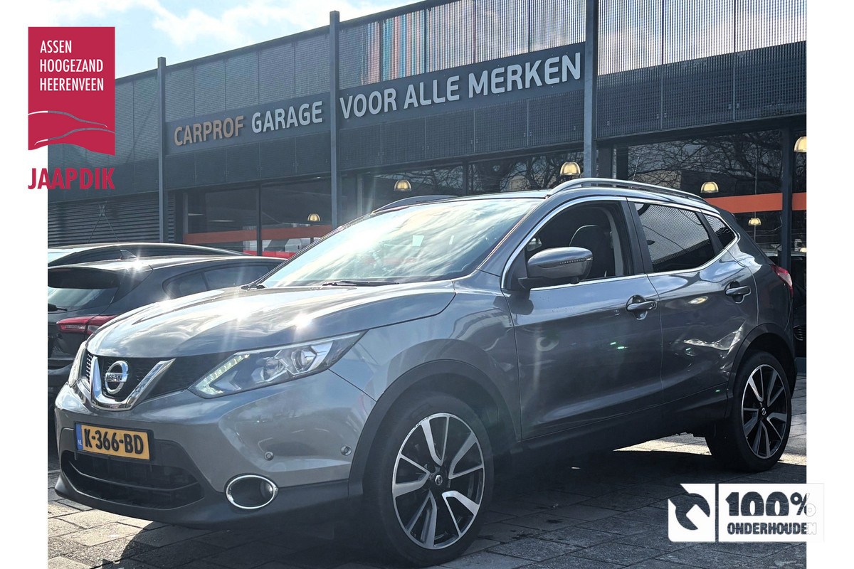 Nissan QASHQAI BWJ 2017 | 1.2 116PK TEKNA AUTOMAAT | TREKHAAK | PANO | LEER | CLIMA | CRUISE | STOEVERW |