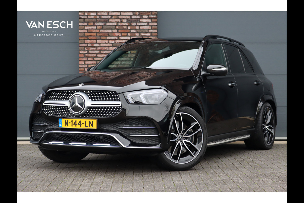 Mercedes-Benz GLE 350 de 4-MATIC AMG Line Aut9 | Luchtvering | Surround Camera | Burmester | Panoramadak | Keyless Go | Memory | Air-Balance-pakket | Dodehoekassistent |