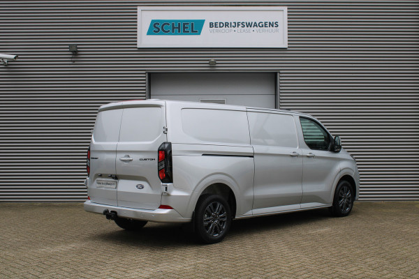 Ford Transit Custom 320 2.0 TDCI L2H1 Limited 170pk - 1+1 Stoelopstelling - 2x Schuifdeur - Adaptive Cruise - Verwarmd stuur - Blind spot - Navigati