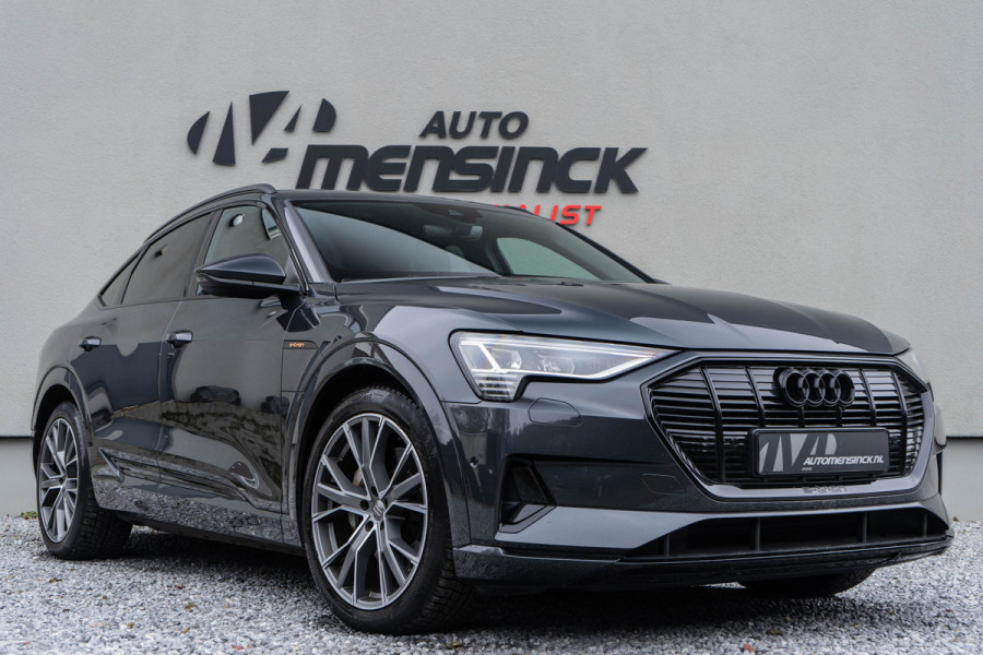 Audi e-tron Sportback 50 Quattro / Standkachel/ Luchtvering/ Adaptive Cruise Control/ Trekhaak/ Panoramadak/ 230kW (313PK)