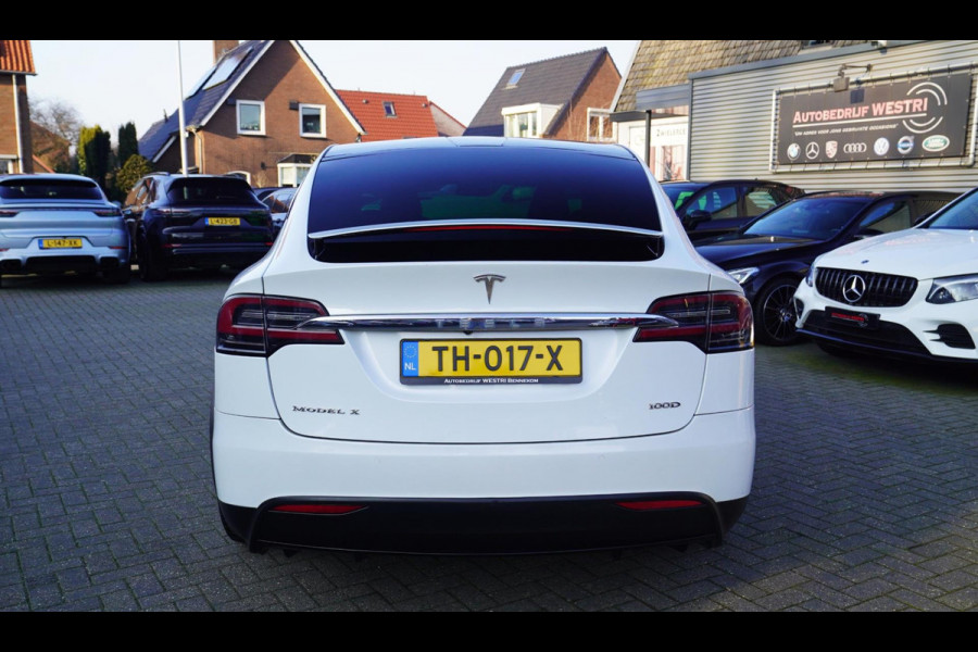 Tesla Model X 100D | 418PK | 5 persoons | AutoPilot | Stoelverwarming voor+achter | Luchtvering | INCL. BTW | Panorama | 360 cam |