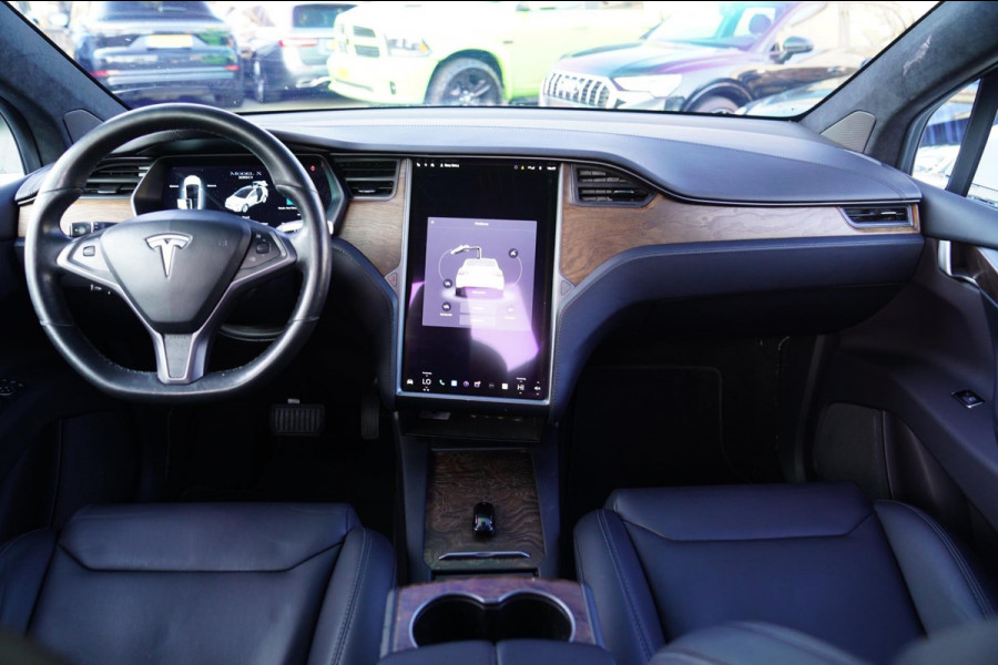 Tesla Model X 100D | 418PK | 5 persoons | AutoPilot | Stoelverwarming voor+achter | Luchtvering | INCL. BTW | Panorama | 360 cam |