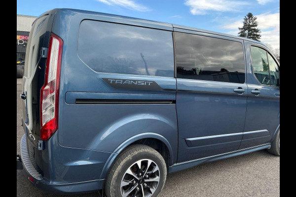 Ford Transit Custom 320 2.0 TDCI L1H1 Sport DC 185pk Automaat | DC | Dubbele Cabine | Adaptive cruise control | Dubbele schuifdeur | Trekhaak | Camera | Navigatie | Stoel-Stoel | Stoelverwarming