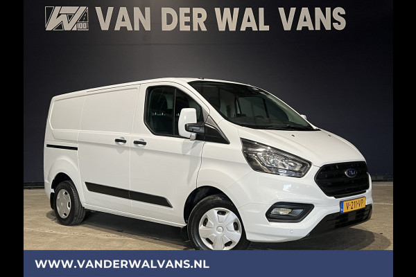 Ford Transit Custom 2.0 TDCI L1H1 Euro6 Airco | Navigatie | Camera | LED | Cruisecontrol | Trekhaak | Verwarmde voorruit Parkeersensoren, Bijrijdersbank