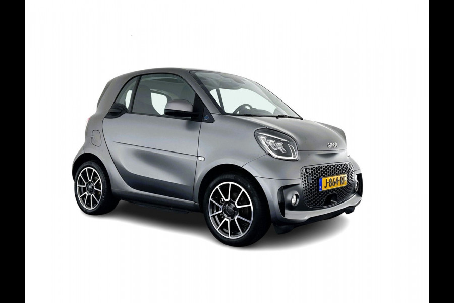 Smart Fortwo EQ Comfort PLUS 18 kWh [ 3-Fase ] Aut. *PANO | FULL-LED | FULL-LEATHER | NAVI-FULLMAP | CAMERA | BRABUS-WHEELS | AMBIENT-LIGHT | AIRCO | PDC | CRUISE | DAB | CARPLAY | COMFORT-SEATS | 16''ALU*