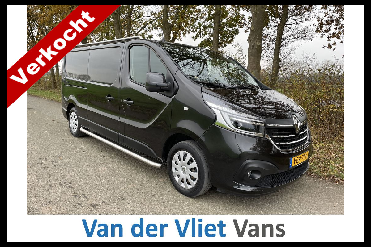 Renault Trafic 2.0 dCi 120pk E6 L2 Work Edition BPM Vrij! Lease €296 p/m, Trekhaak, Airco, Navi, PDC, Led, Cruise controle, Onderhoudshistorie aanwezig