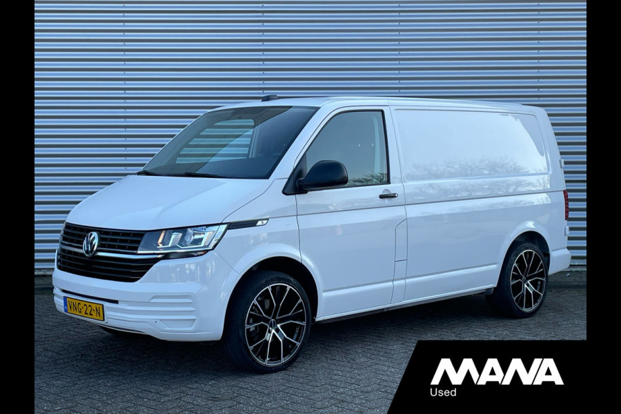 Volkswagen Transporter 2.0TDI L1H1 26 Business Airco LM-Velgen CarPlay Airbag Cruise Trekhaak Sensoren 12V DIN Armsteunen