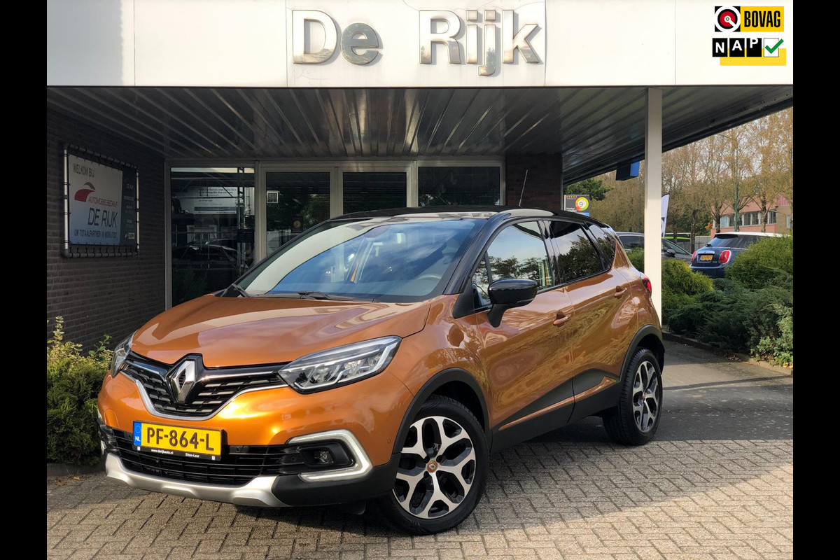 Renault Captur 0.9 TCe Intens | Pano, Nwe Model, Navi, Camera, Keyless, Park Assist, LED, 17'' LMV, Two-tone | NAP |