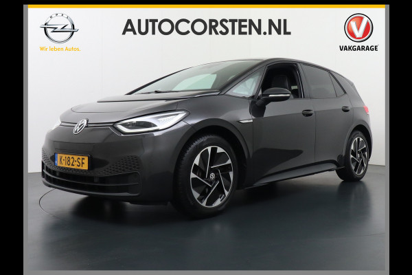 Volkswagen ID.3 Business 58kWh Warmtepomp Adap.Cruise Apple Carplay Android Auto Camera Navi-Discover Matrix led pro Keyless advanced DAB Verwarmbaar Stoel en Stuur Lmv 18" Bluetooth Rijstrooksensor Verkeersbord detectie Fase 3 Laden 310NM Koppel