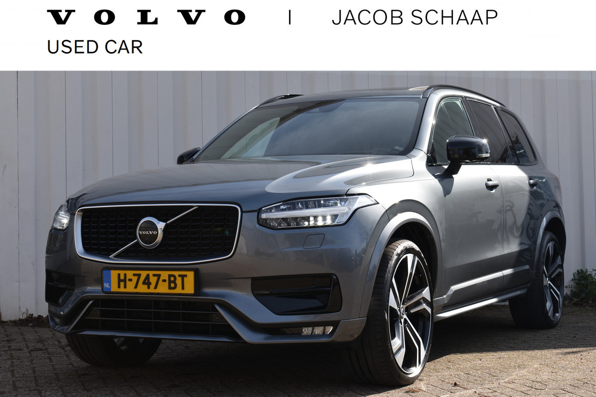 Volvo XC90 B5 AWD R-Design Intro Edition | Trekhaak | Luchtvering | Stoelen met geheugen | Blis | Pano dak |