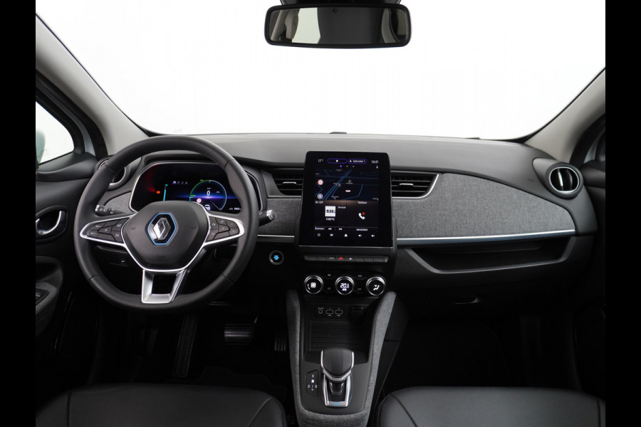 Renault ZOE ZE50 R135 52kWh Intens Eigen-Accu Warmtepomp Apple Carplay Android Auto Bose-Audio DAB+ Pdc Business Facelift Ecc Easy Link 9,3" Keyless Cruise-control Lmv 16" Sensor dodehoek Wifi Led Orgin.NLse auto 35000 nieuw!  3 fase thuisladen tot 22kw/32A 11kw/16A