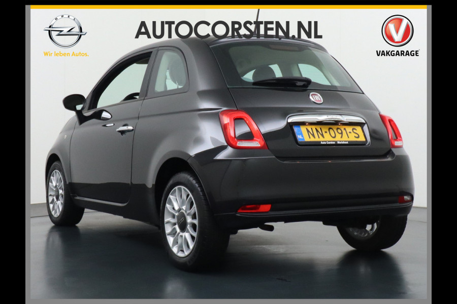 Fiat 500 1.0T TwinAir Airco Cruise Control Lmv 15" ABS ASR ESP BAS Pop Isofix Elektrische ramen CV-Afstand bediend Knie-Airbag Origineel Nederlandse auto