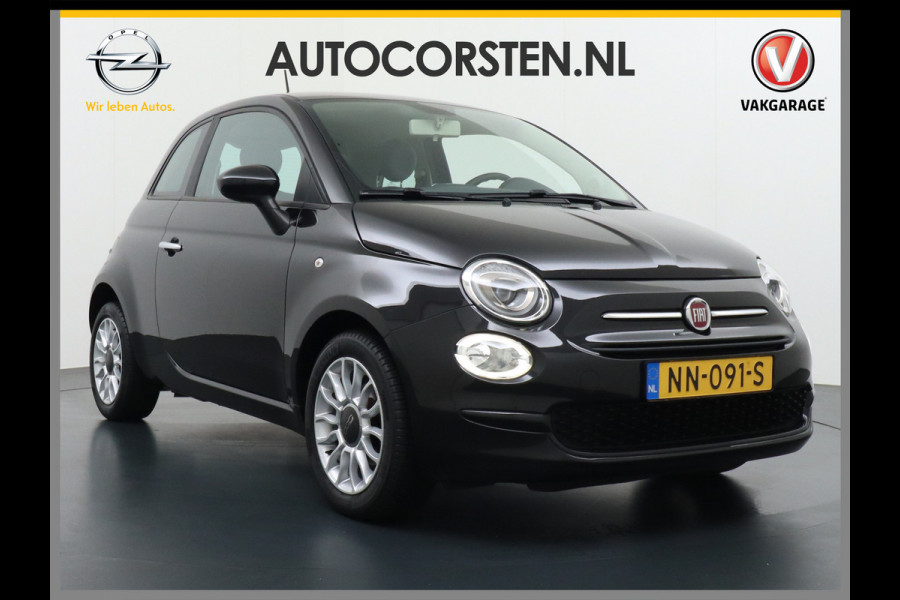 Fiat 500 1.0T TwinAir Airco Cruise Control Lmv 15" ABS ASR ESP BAS Pop Isofix Elektrische ramen CV-Afstand bediend Knie-Airbag Origineel Nederlandse auto