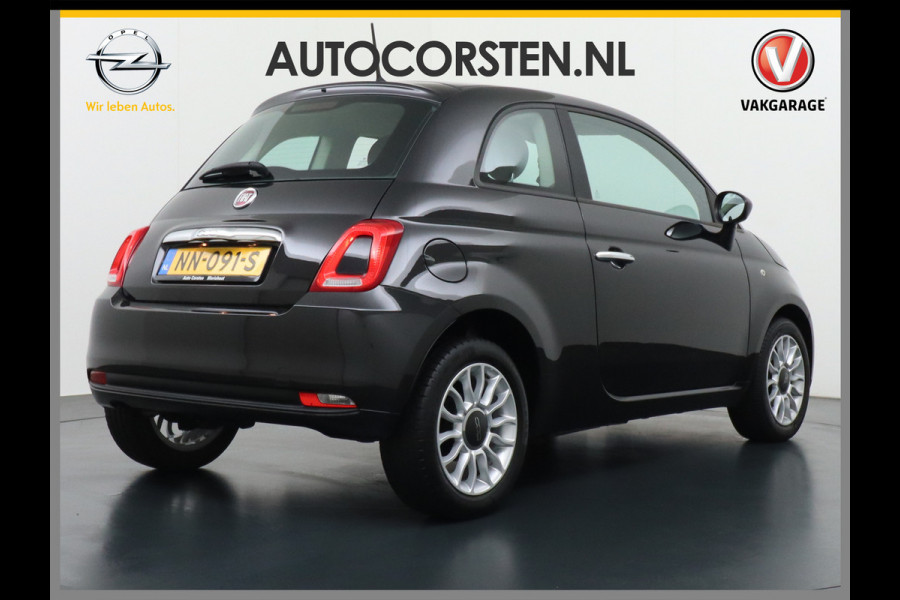 Fiat 500 1.0T TwinAir Airco Cruise Control Lmv 15" ABS ASR ESP BAS Pop Isofix Elektrische ramen CV-Afstand bediend Knie-Airbag Origineel Nederlandse auto