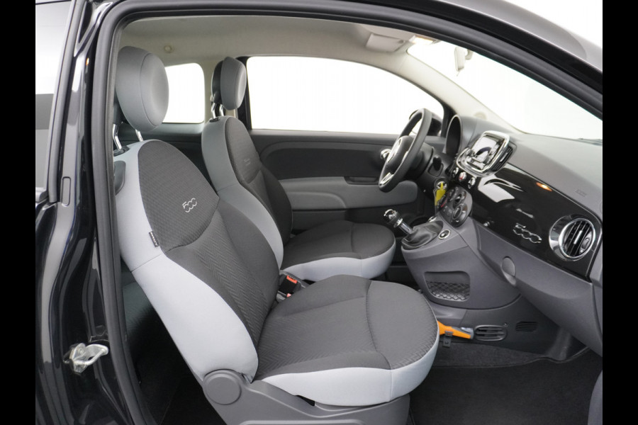 Fiat 500 1.0T TwinAir Airco Cruise Control Lmv 15" ABS ASR ESP BAS Pop Isofix Elektrische ramen CV-Afstand bediend Knie-Airbag Origineel Nederlandse auto