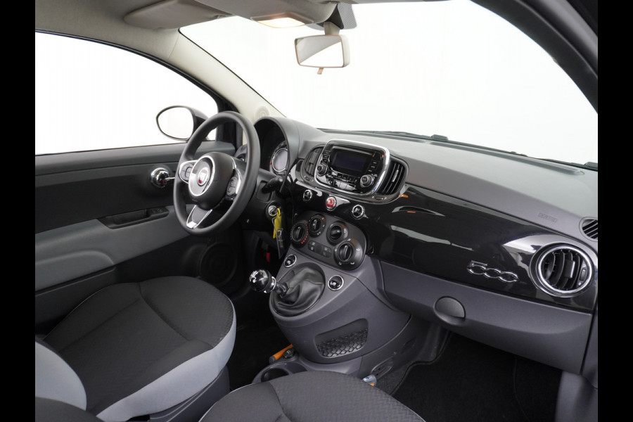 Fiat 500 1.0T TwinAir Airco Cruise Control Lmv 15" ABS ASR ESP BAS Pop Isofix Elektrische ramen CV-Afstand bediend Knie-Airbag Origineel Nederlandse auto
