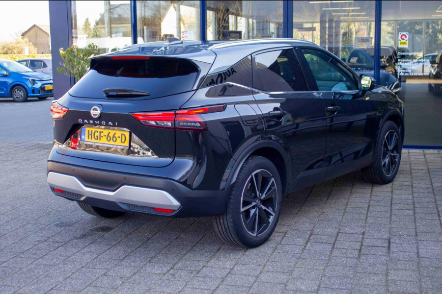 Nissan QASHQAI 1.3 MHEV Business Premium |Prijs rijklaar incl 12 mnd garantie| Panodak Elek Klep 360 Camera Lmv 19" HUD Navi