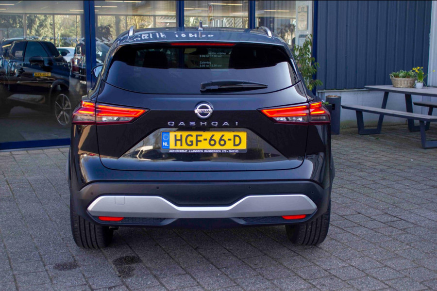 Nissan QASHQAI 1.3 MHEV Business Premium |Prijs rijklaar incl 12 mnd garantie| Panodak Elek Klep 360 Camera Lmv 19" HUD Navi