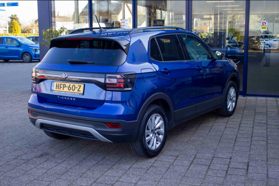 Volkswagen T-Cross 1.0 TSI Life | Prijs rijklaar incl. 12 mnd garantie | LMV Climate control DAB Carplay PDC