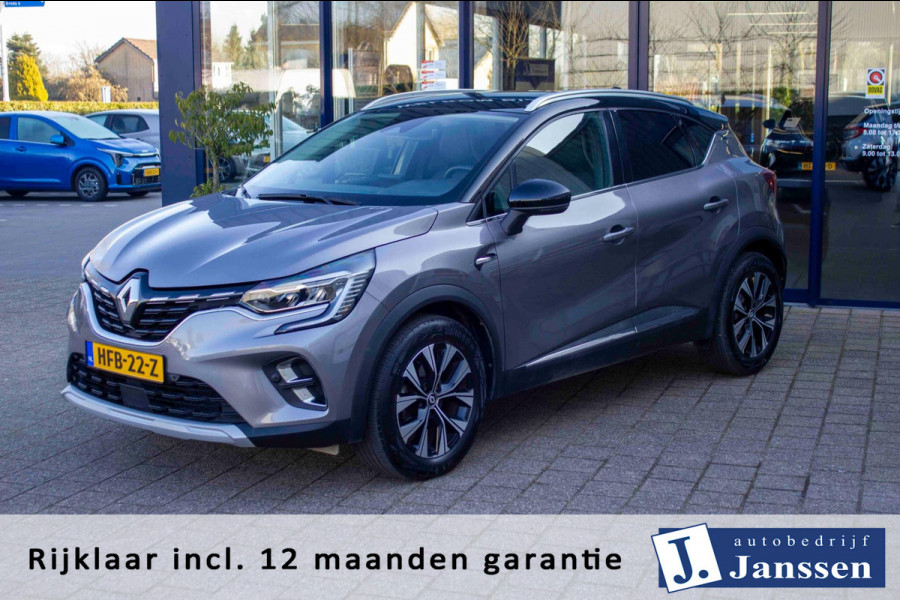 Renault Captur 1.3 Mild Hybrid 140 techno | Prijs rijklaar incl. 12 mnd garantie | LMV NAV Bluetooth Carplay PDC Camera DAB