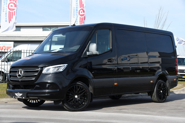 Mercedes-Benz Sprinter 316 2.2 CDI L2H1 Black Edition MARGE! 360 Camera, Cruise, Carplay, 164PK, Mbux, LED, Stoelverwarming, Uniek!