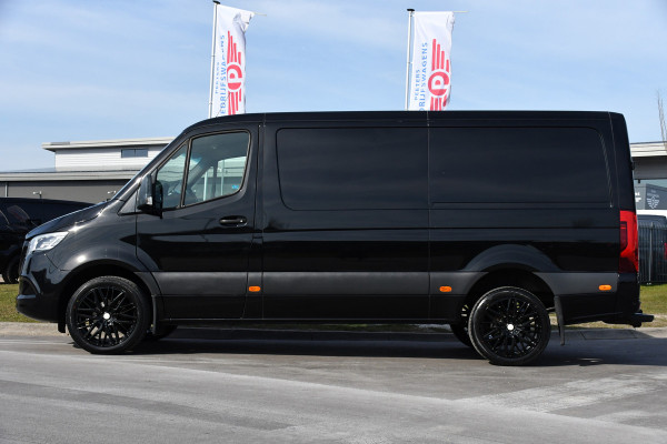 Mercedes-Benz Sprinter 316 2.2 CDI L2H1 Black Edition MARGE! 360 Camera, Cruise, Carplay, 164PK, Mbux, LED, Stoelverwarming, Uniek!