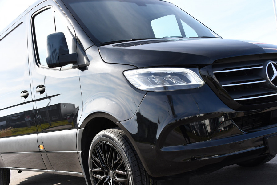 Mercedes-Benz Sprinter 316 2.2 CDI L2H1 Black Edition MARGE! 360 Camera, Cruise, Carplay, 164PK, Mbux, LED, Stoelverwarming, Uniek!