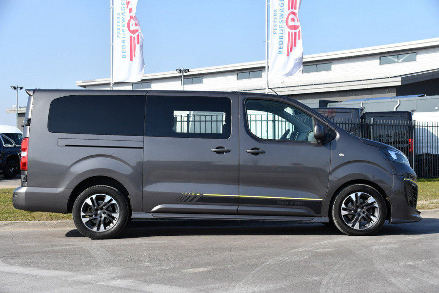 Opel Vivaro 2.0 CDTI L3H1 DC Irmscher Sport Camera, Cruise, Carplay, 2 x Schuifdeur, Clima, Stoelverwarming, keyless, Automaat, Uniek!