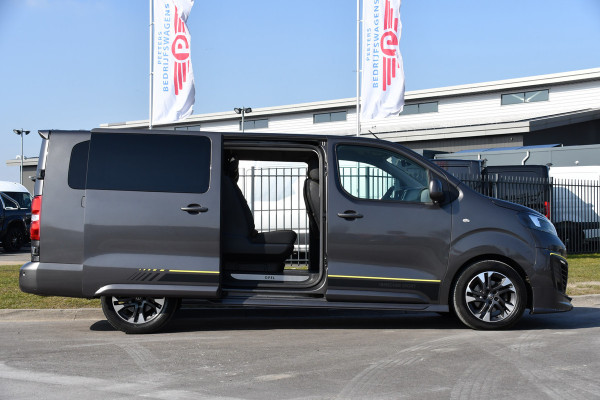 Opel Vivaro 2.0 CDTI L3H1 DC Irmscher Sport Camera, Cruise, Carplay, 2 x Schuifdeur, Clima, Stoelverwarming, keyless, Automaat, Uniek!