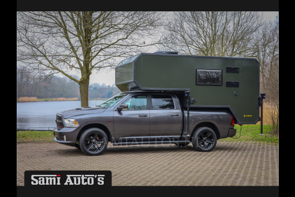 Dodge Ram 1500 CAMPER DEAL INCL AUTO | DEMONSTRATIE MODEL | Inclusief: 12 maanden standaard garantie op de pick-up en gratis 12 maanden mobiliteitsgarantie abonnement in de EU. KAMPEER AUTO 4 PERSOONS |