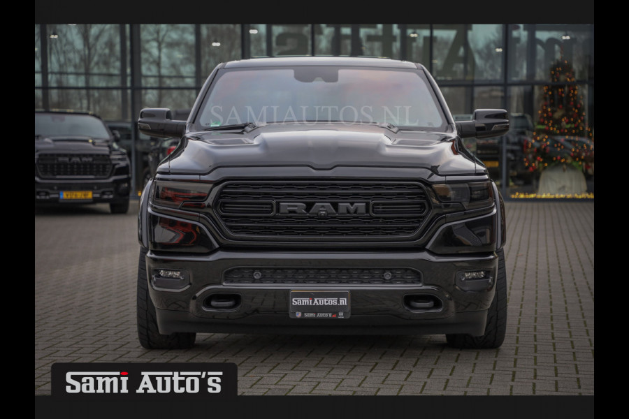 Dodge Ram 1500 BLACK BEAST | WIDE BODY | TOP STAAT | 5.7 V8 4x4 402 PK | LIMITED NIGHT EDITION | RAM VOL OPTIES | MWK | HUD | LUCHTVERING | PANO | BREDE WIELEN |