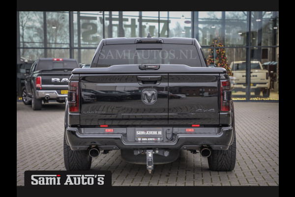 Dodge Ram 1500 BLACK BEAST | WIDE BODY | TOP STAAT | 5.7 V8 4x4 402 PK | LIMITED NIGHT EDITION | RAM VOL OPTIES | MWK | HUD | LUCHTVERING | PANO | BREDE WIELEN |