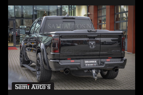 Dodge Ram 1500 BLACK BEAST | WIDE BODY | TOP STAAT | 5.7 V8 4x4 402 PK | LIMITED NIGHT EDITION | RAM VOL OPTIES | MWK | HUD | LUCHTVERING | PANO | BREDE WIELEN |