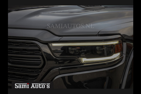 Dodge Ram 1500 BLACK BEAST | WIDE BODY | TOP STAAT | 5.7 V8 4x4 402 PK | LIMITED NIGHT EDITION | RAM VOL OPTIES | MWK | HUD | LUCHTVERING | PANO | BREDE WIELEN |