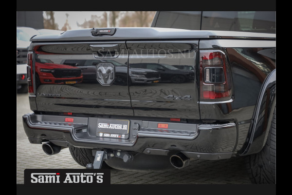 Dodge Ram 1500 BLACK BEAST | WIDE BODY | TOP STAAT | 5.7 V8 4x4 402 PK | LIMITED NIGHT EDITION | RAM VOL OPTIES | MWK | HUD | LUCHTVERING | PANO | BREDE WIELEN |