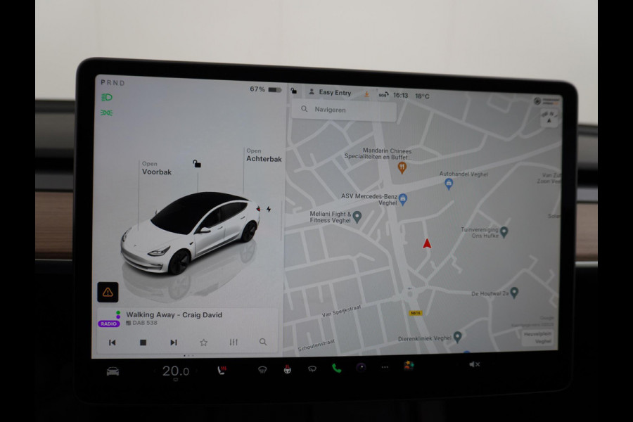 Tesla Model 3 Long Range RWD 75 kWh LEDER | AUTOPILOT | TESLA GARANTIE T/M 8-2027