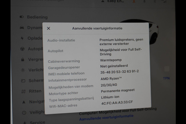 Tesla Model 3 Long Range RWD 75 kWh LEDER | AUTOPILOT | TESLA GARANTIE T/M 8-2027