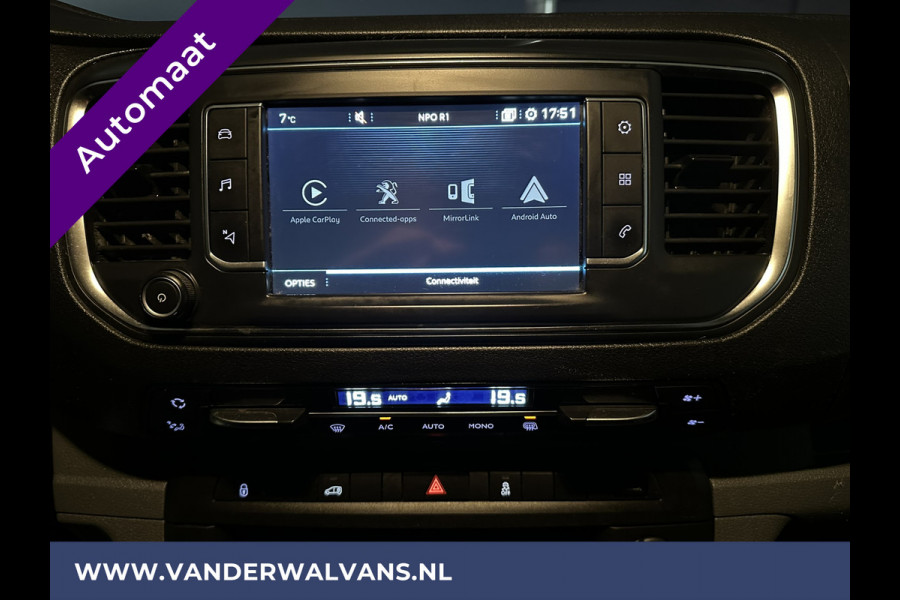 Peugeot Expert 2.0 BlueHDI 180pk Automaat L3H1 Sport Edition Euro6 Airco | Lederen bekleding | Navigatie | Camera | Apple Carplay Android Auto. Trekhaak, Cruisecontrol, Parkeersensoren, LM velgen, Bijrijdersbank