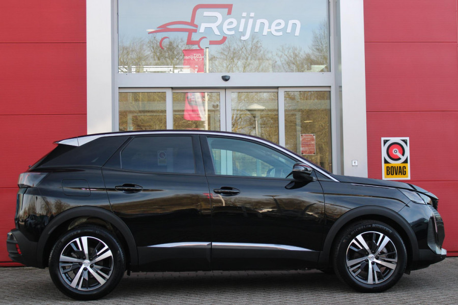 Peugeot 3008 1.2 130PK ALLURE PACK BUSINESS | NAVIGATIE | APPLE CARPLAY/ANDROID AUTO | ACHTERUITRIJ CAMERA | PARKEERSENSOREN VOOR EN ACHTER | CLIMATE CONTROL | LED KOPLAMPEN | CRUISE CONTROL | KEYLESS ENTRY/START | DAB+ RADIO | DODEHOEK DETECTIE |