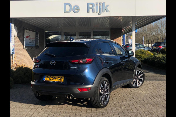 Mazda CX-3 2.0 SkyActiv-G 120 GT-M | Half leder, Navi, Camera, Cruise, Keyless, 18'' LMV | Dealeronderhouden |