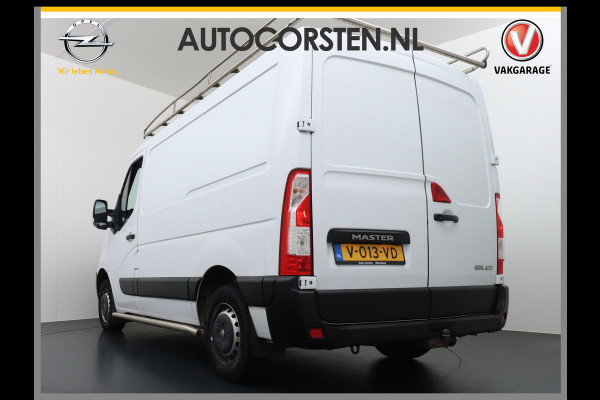 Renault Master T33 2.3 dCi L1H1 Imperiaal Trekhaak 3-Persoons A.Camera Airco Cruise Control Lat om lat betimmering Betonplex Vloer Bluetooth Sidebars 1e Eigenaar  EURO 6 Y