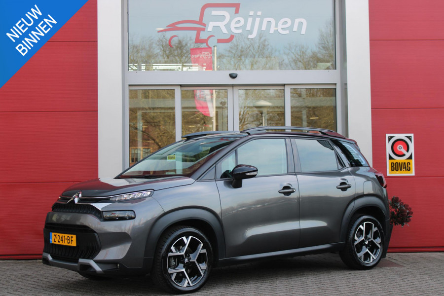 Citroën C3 Aircross 1.2 130PK AUTOMAAT MAX | NAVIGATIE | APPLE CARPLAY/ANDROID AUTO | ACHTERUITRIJ CAMERA | DAB+ RADIO | 17" LICHTMETALEN VELGEN | DAB+ RADIO | CRUISE CONTROL | CLIMATE CONTROL | KEYLESS ENTRY/START |