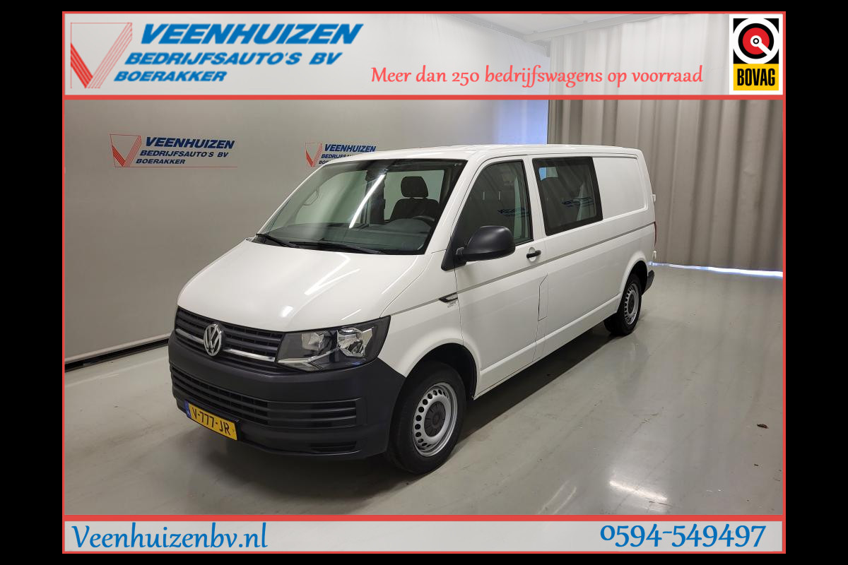 Volkswagen Transporter 2.0TDI L2/H1 Dubbele Cabine Euro 6!