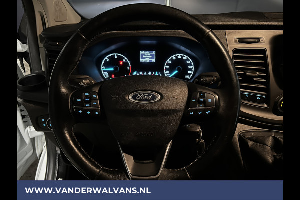 Ford Transit Custom 2.0 TDCI L1H1 Euro6 Airco | Navigatie | Camera | LED | Cruisecontrol | Trekhaak | Verwarmde voorruit Parkeersensoren, Bijrijdersbank