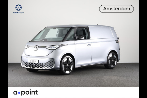 Volkswagen ID. Buzz Cargo 77 kWh 204 pk | Navigatie via App | Elektr. trekhaak | Parkeersensoren | Achteruitrijcamera | Adaptieve cruise control | Stoelverwarming | 2 zitplaatsen rechtsvoor |