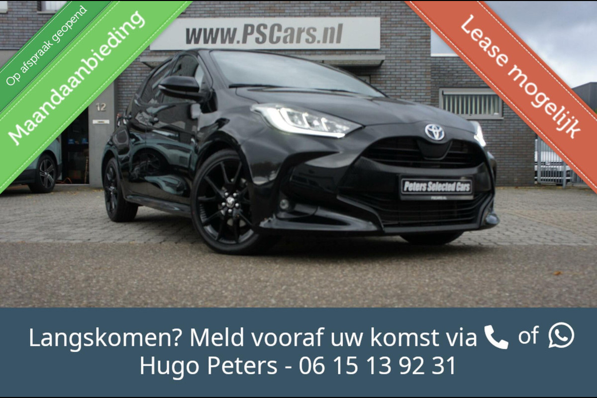 Toyota Yaris 1.5 Hybrid Black Sport Camera|LED|Navi|Panorama